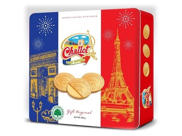 Bánh Pháp hộp thiếc Challot – 540 g