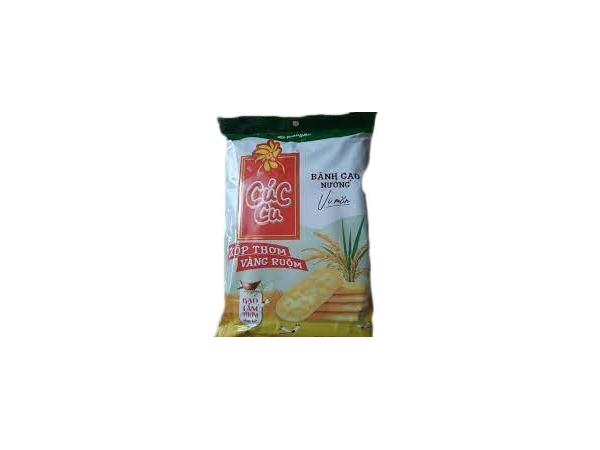 Túi bánh gạo CUCCU vị mặn– 130 g