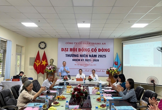 BIÊN BẢN HỌP ĐẠI HỘI ĐỒNG CỔ ĐÔNG THƯỜNG NIÊN NĂM 2025