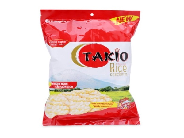 Túi bánh gạo TAKIO vị ngọt – 130 g